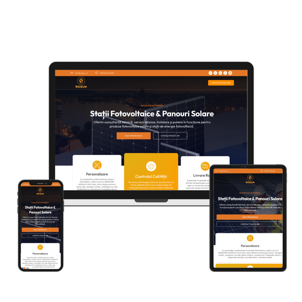 rosun solar energy website