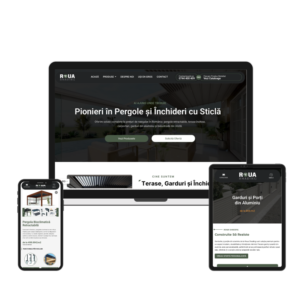 site web roua shading